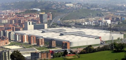 Vista de las instalaciones del Bilbao Exhibition Centre, en Barakaldo. 