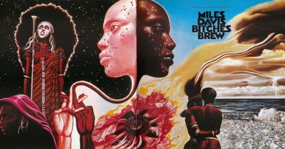 Portada del disco de vinilo de Miles Davis &#039;Bitches Brew&#039;, cuya portada se convirti&oacute; en parte fundamental de la escucha.
