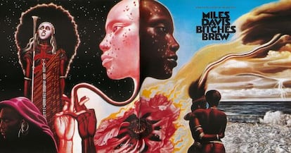 Portada del disco de vinilo de Miles Davis &#039;Bitches Brew&#039;, cuya portada se convirti&oacute; en parte fundamental de la escucha.