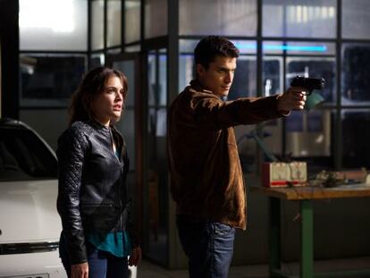 Adriana Ugarte y Álex González, en 'Combustión'.