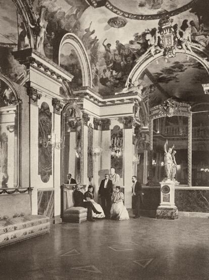 Salón de baile del palacio del marqués de Cerralbo.