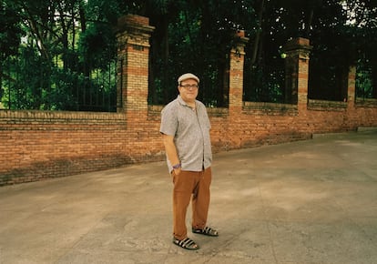 Mark Gevisser, durante su visita a Madrid en 2022