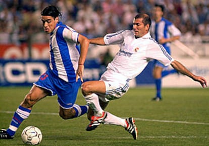 <font size="2"><b>El Dépor se impone al Madrid de Zidane en el Teresa Hererra</b></font>