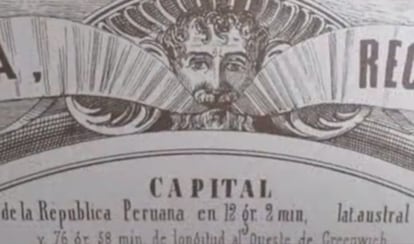 Fotograma del vídeo de 'Mapa literario de Lima'.