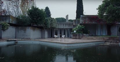 Vista de la Casa Carvajal en el vídeo de "Comerte entera", rodado el pasado otoño.