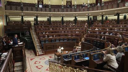 Pleno del Congreso de los Diputados.