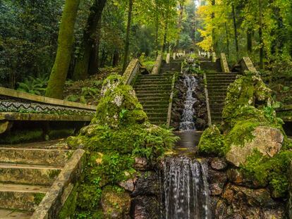 La Fonte Fria, en el bosque de Bussaco (Portugal). 
