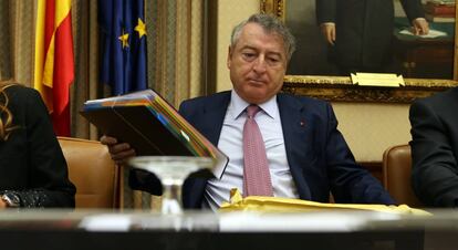 José Antonio Sánchez, en una comparecencia parlamentaria.