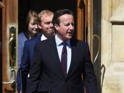 Cameron, seguido del liberal demócrata Tim Farron y la laborista Harriet Harman.