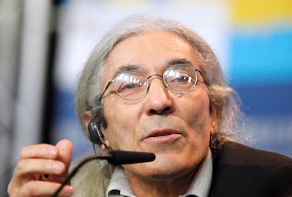 Pisarz Boualem Sansal na Międzynarodowym Festiwalu Filmowym w Berlinie w 2012 roku.