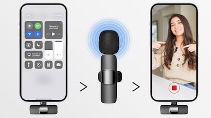 Estos micrófonos pequeños capturan el audio de manera omnidireccional: en 360 grados.