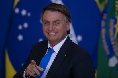 El presidente de Brasil, Jair Bolsonaro