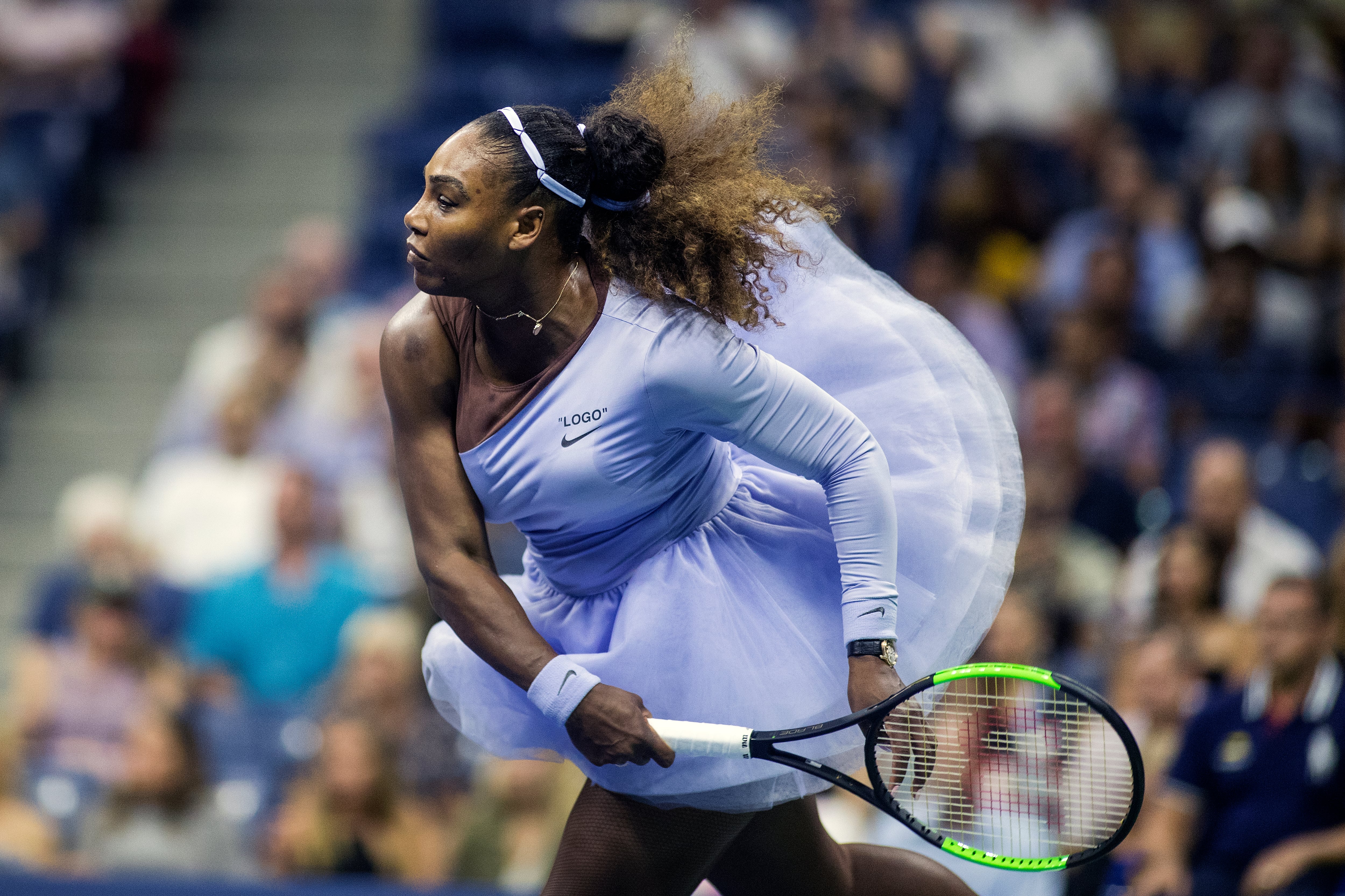Serena Williams se convierte en la imagen de un fármaco adelgazante y narra su experiencia: “Ya no me importa lo que digan de mi cuerpo” 3 Serena Williams, el 6 de septiembre de 2018, durante el partido individual femenino del US Open, en Nueva York.