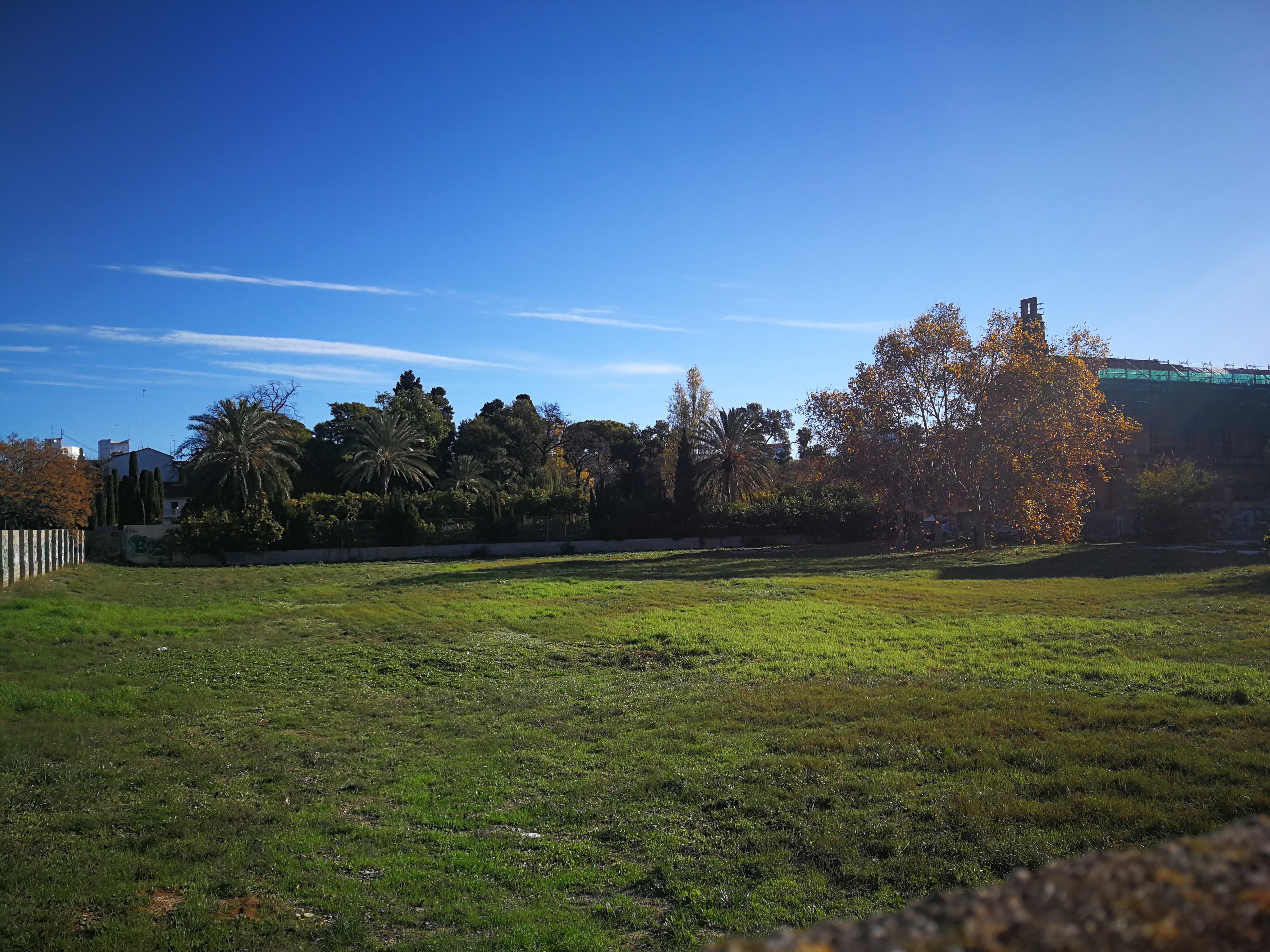 Las obras del futuro Jardí Trini Simó en el solar de Jesuitas de València se adjudican por 3,5 millones