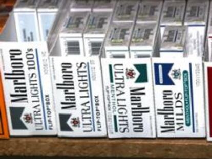 Variedad de cartones de Marlboro