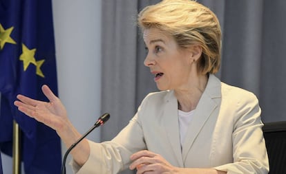 La presidenta de la COmisióN Europea Ursula von der Leyen.