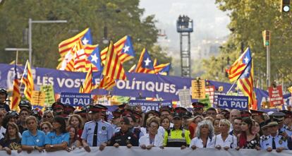 Vista de la manifestación