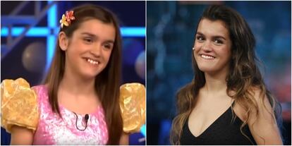 Amaia es otra triunfita que antes de pasar por el concurso que le ha hecho famosa, también probó suerte en otro programa de talentos. Fue en 'El número uno', cuando tenía 13 años, lo que le convertía en la benjamina del programa. Noemí Galera, directora de la academia de 'Operación Triunfo', confesó unos años después que la expulsión de la navarra en aquel primer concurso fue pactada con sus padres para que pudiese continuar con sus estudios.