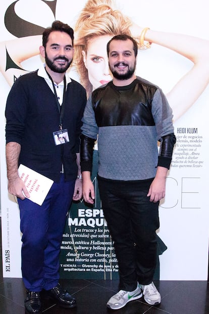 José Murciano, director de Madrid Fashion Film Festival y Javier Rey, subdirector de Madrid Fashion Film Festival.