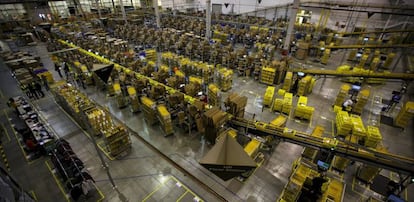 Instalaciones de Amazon en San Fernando de Henares.