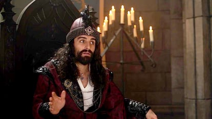 El actor Daniel Nuta como Vlad Drácula en la serie 'El gran Imperio Otomano'.