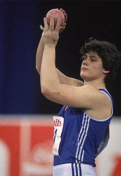 Heidi Krieger, en 1987.