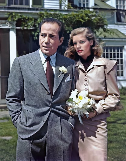 Los actores Humphrey Bogart y Lauren Bacall se casaron en mayo de 1945, en el que para él fue su cuarto y último matrimonio (contaba entonces con 45 años) y el primero para ella, de solo 20 años.