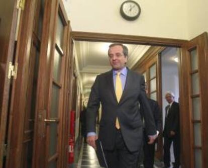 El primer Ministro griego, Antonis Samaras. EFE/Archivo