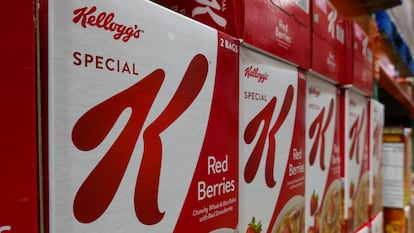 Imagen de archivo de cajas de Special K de Kellogg's.