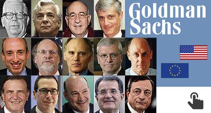 Los hombres de Goldman Sachs en los Gobiernos