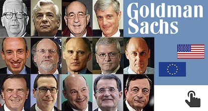 Los hombres de Goldman Sachs en los Gobiernos