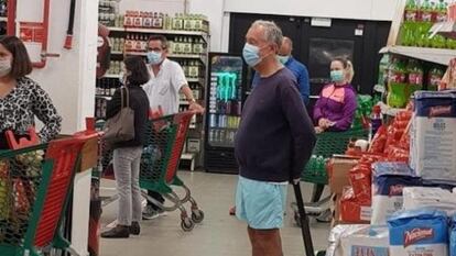 A foto do presidente português no supermercado que surpreende mais o resto do mundo que Portugal 