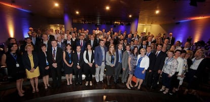 Foto de familia de los participantes en el 18 Congreso Anual de Registros Mercantiles Europeos