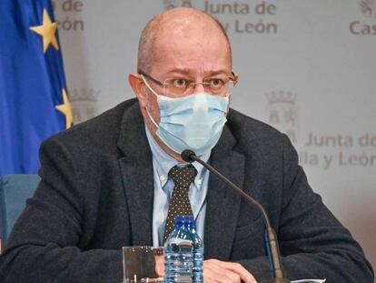 El vicepresidente de la Junta de Castilla y León y portavoz, Francisco
 Igea
 