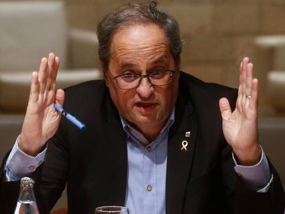 Quim Torra, president de la Generalitat