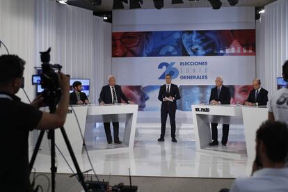 Una imagen del debate organizado por EL PAÍS.