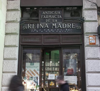 Comercios centenarios, botica Reina Madre.