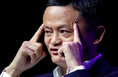 El fundador de Alibaba, Jack Ma, en París a mediados de 2019.
