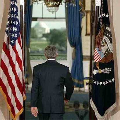 George W Bush, en la Casa Blanca.