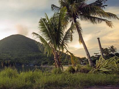 Imagen de las islas Molucas, en Indonesia.