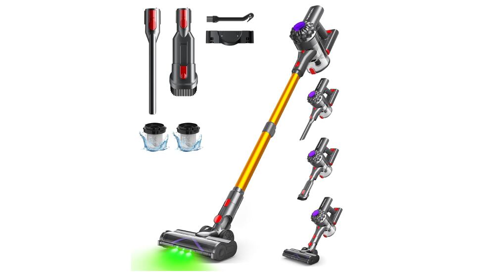 Aspiradora sin cable inalámbrica 6 en 1.