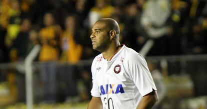 Adriano durante a partida contra o The Strongest no &uacute;ltimo dia 8.