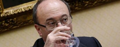 El gobernador del Banco de España, Luis María Linde.