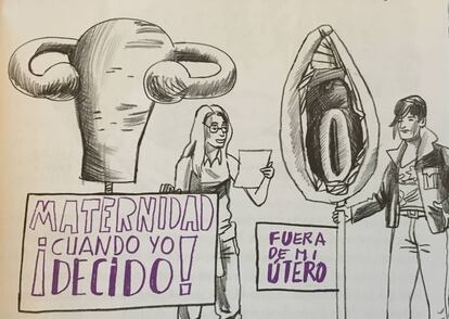 Una de las ilustraciones de &#039;Feminismo para principantes&#039;.