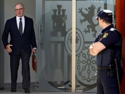 El expresidente de Caja Madrid, Rodrigo Rato, en 2016