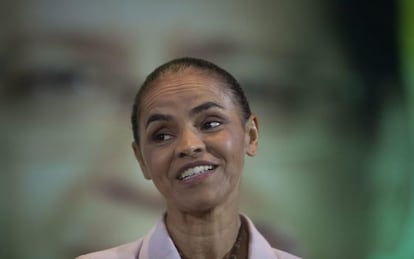 La candidata del Partido Socialista Brasileño, Marina Silva