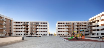 Promoción de viviendas de Neinor Homes en Alovera, Guadalajara, en una imagen facilitada por la compañía.