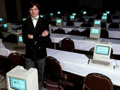 Steve Jobs en una fotografía de archivo