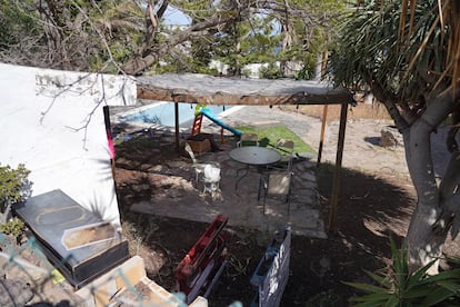 Casa donde vivían Tomás Gimeno y sus hijas en Igueste de Candelaria, en una foto tomada el 1 de mayo de 2021, en Santa Cruz de Tenerife, Islas Canarias (España).