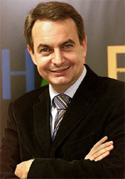 El secretario general del PSOE, José Luis Rodríguez Zapatero.
